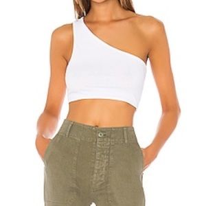 Superdown - Ellie One Shoulder Top (Size M)